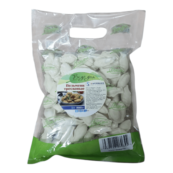 Фото Пельмени рыбные "тресковые" (500 гр) "Вкус дня"